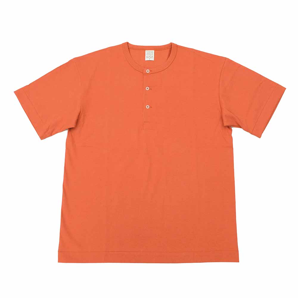 A VONTADE - 7.5oz Henley Neck T-shirt - VTD-0591-CS