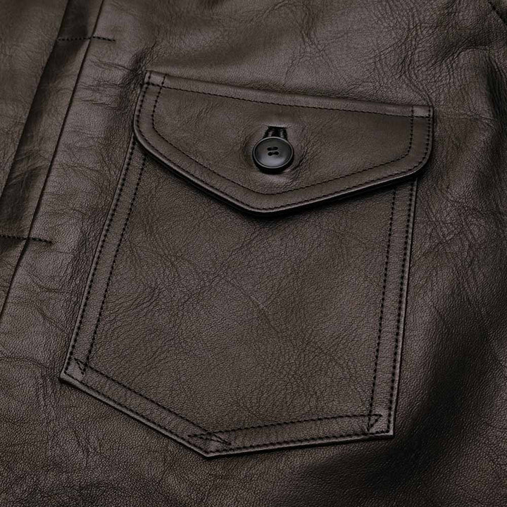 OLD JOE - PATINA HORSE-HIDE JEAN JACKET - 252OJ-JK18