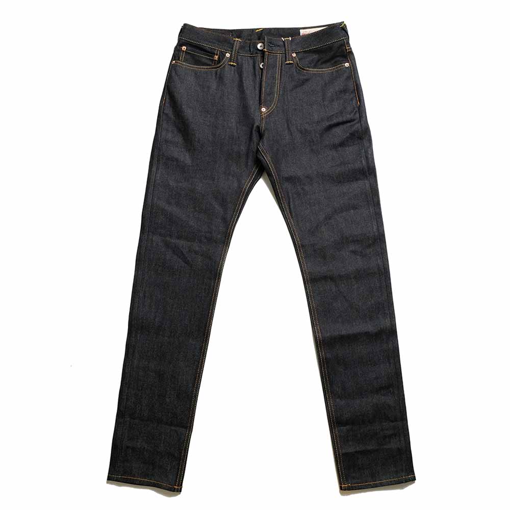 EVISU - #2017 - Ecru Seagull Print Taper Fit Jeans - 5JE1250