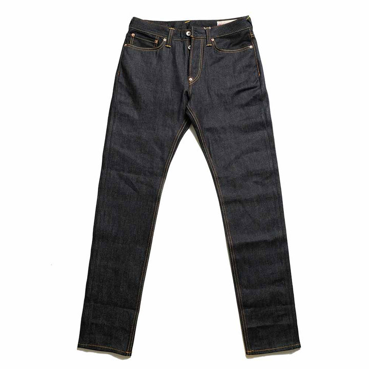 EVISU - #2017 - Ecru Seagull Print Taper Fit Jeans - 5JE1250