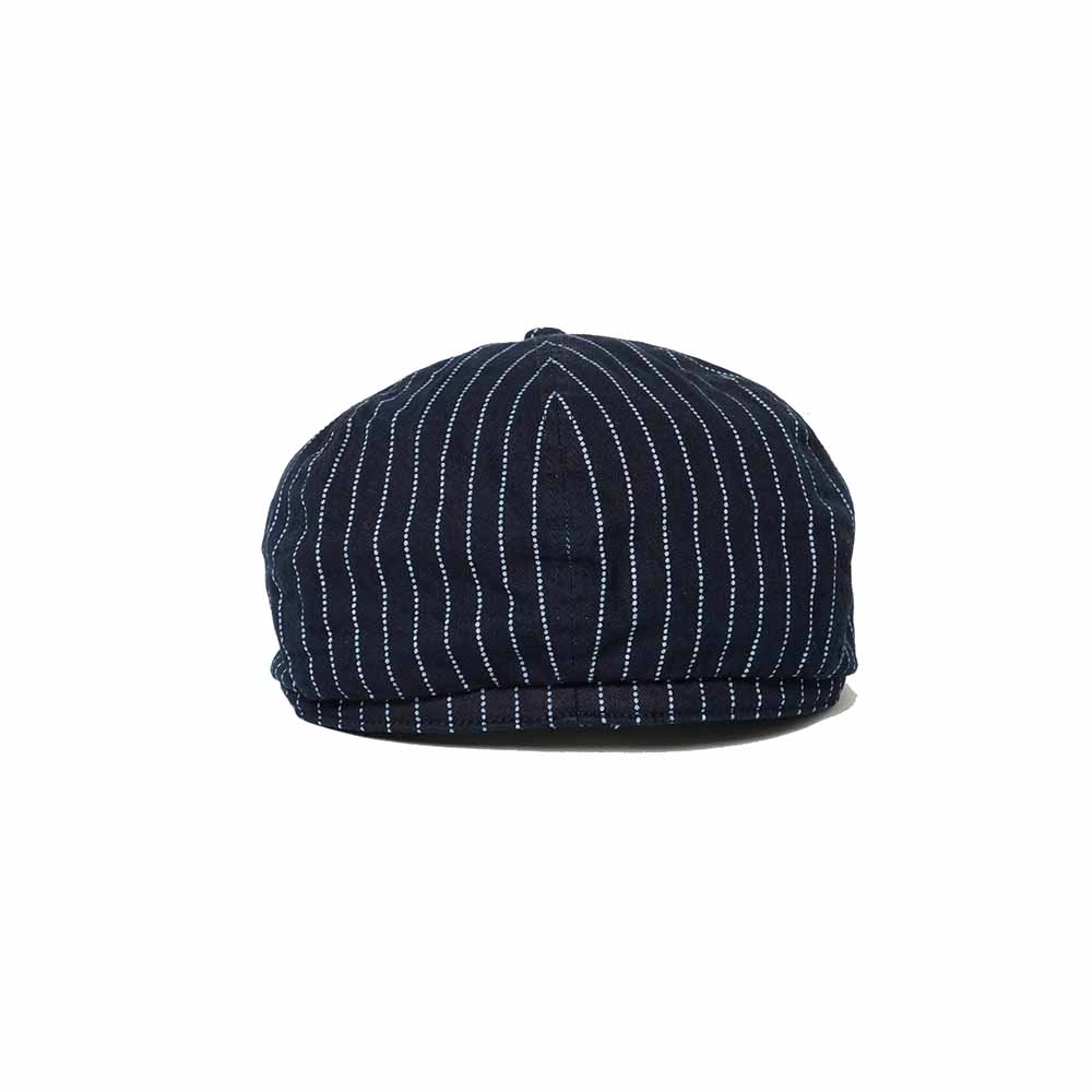 Sugar Cane - Wabash Stripe Applejack Cap - SC02070