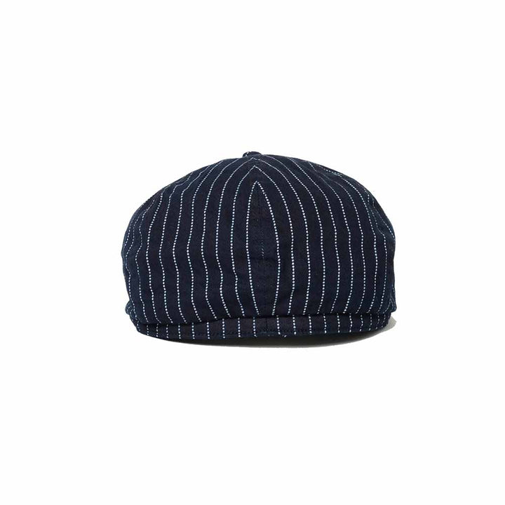 Sugar Cane - Wabash Stripe Applejack Cap - SC02070