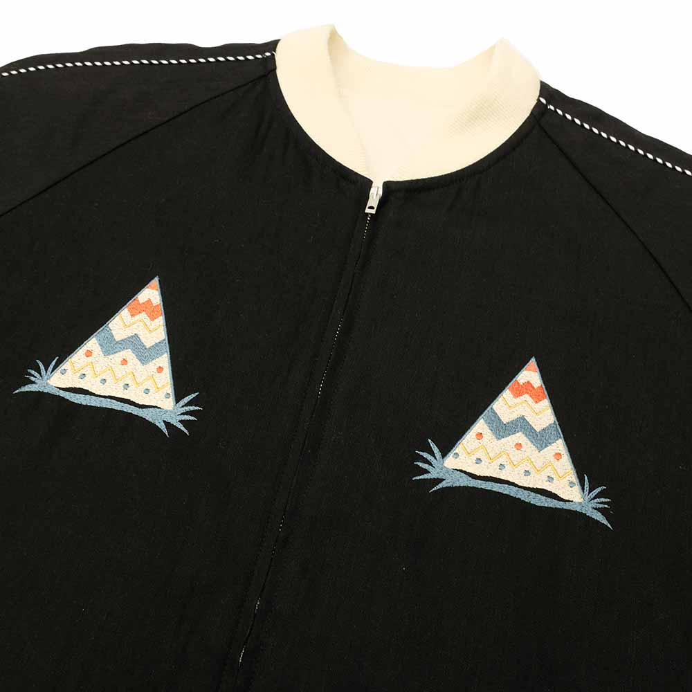 WESTOVERALLS - DENIM SOUVENR JACKET - WOVT-JK01-BW