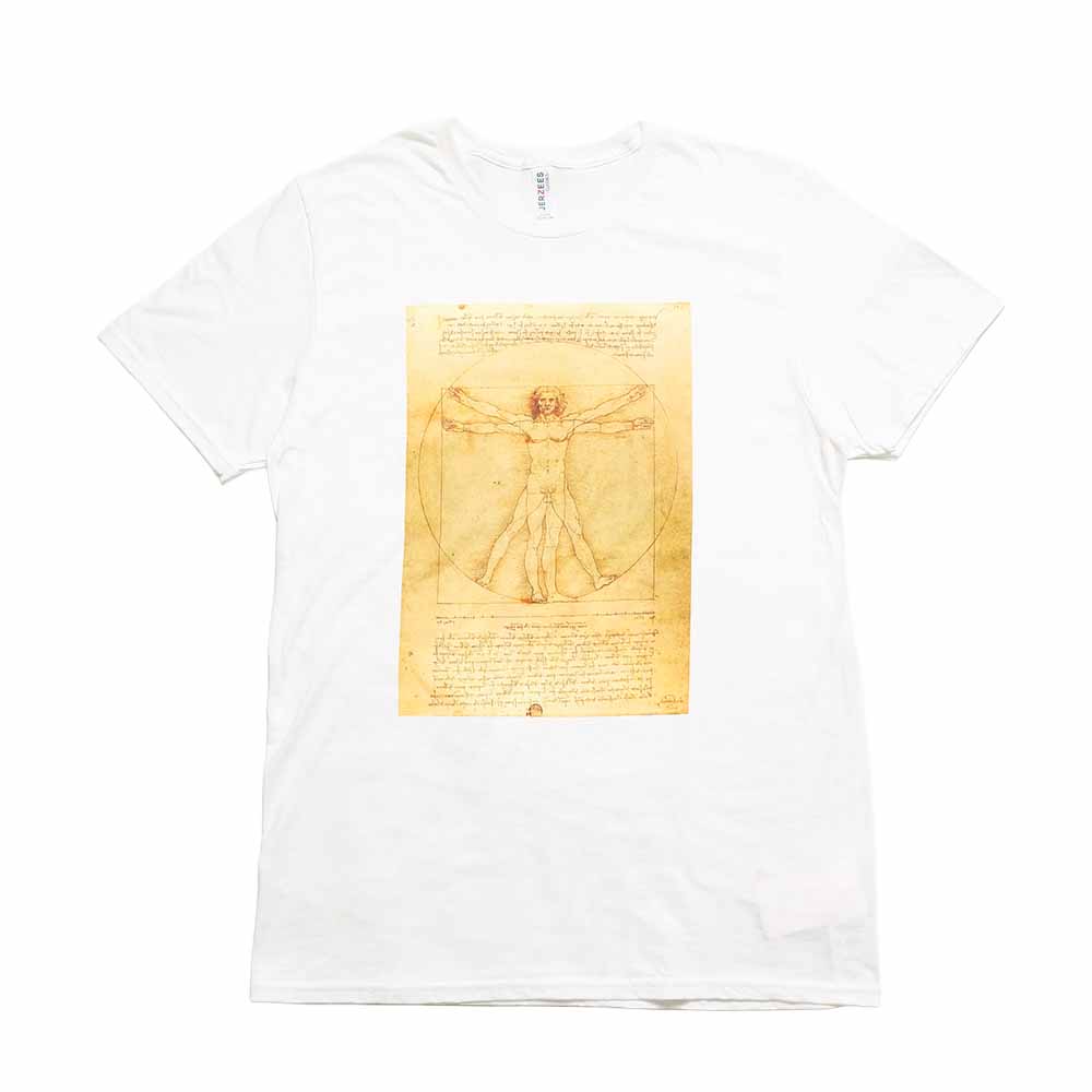 SUNNY SPORTS - JERZEES - S/S TEE - VITRUVIAN MAN - JZ26S004