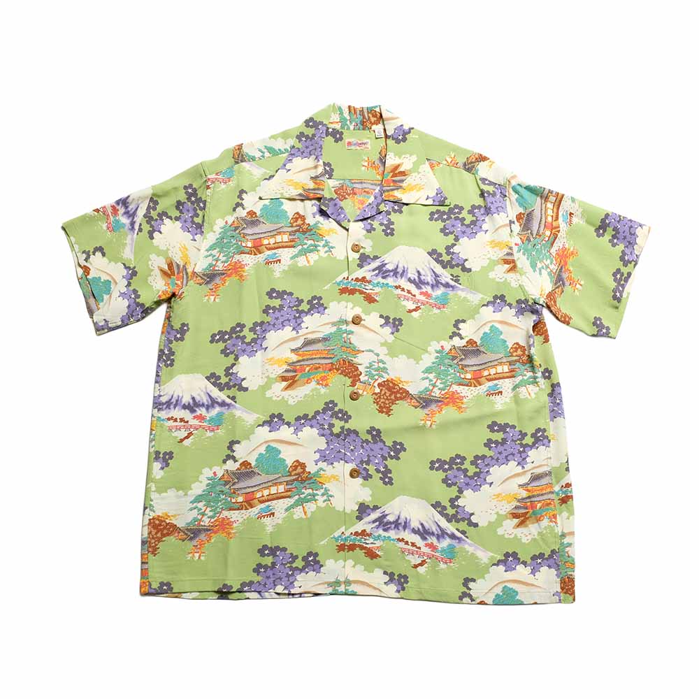 SUN SURF - S/S RAYON HAWAIIAN SHIRT - ANCIENT CAPITAL - SS39618