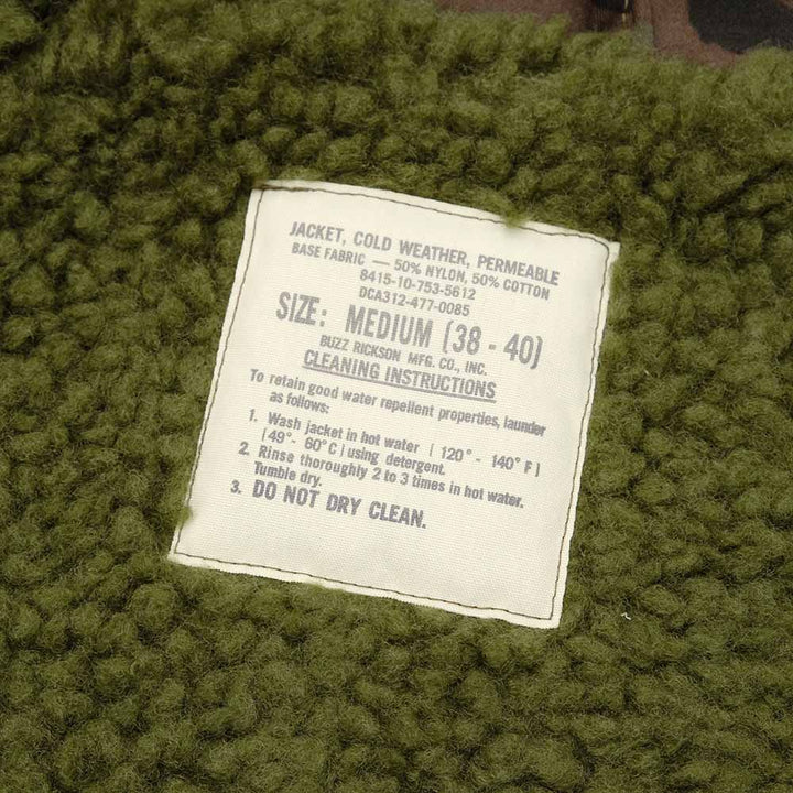 BUZZ RICKSON'S - Type DECK A-2 - BUZZ RICKSON MFG. CO., INC - CAMOUFLAGE VERSION - BR15763
