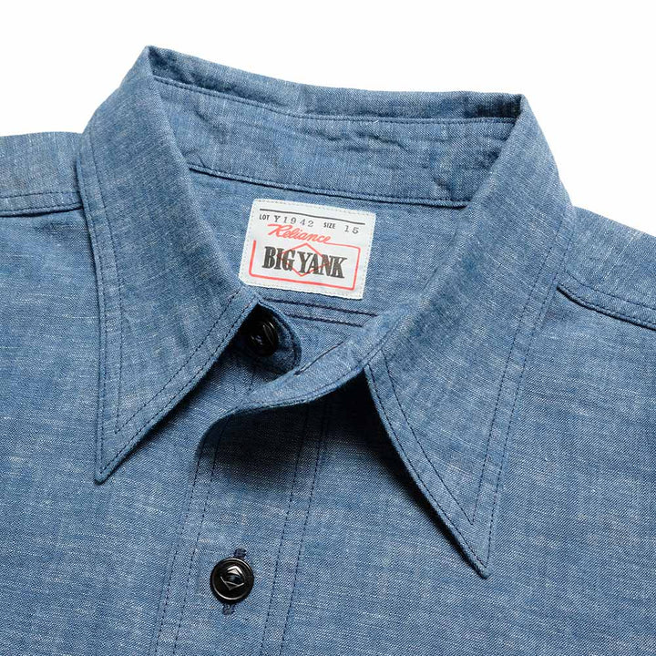 BIG YANK - Y1942 CHAMBRAY SHIRT - 602-261-01
