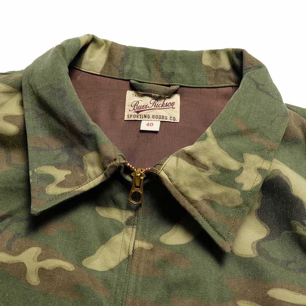 BUZZ RICKSON'S - TOUR JACKET ERDL CAMO - U.S. MARINE CORPS 3rd MAR. DIV. 3rd TKS. BN - BR15889