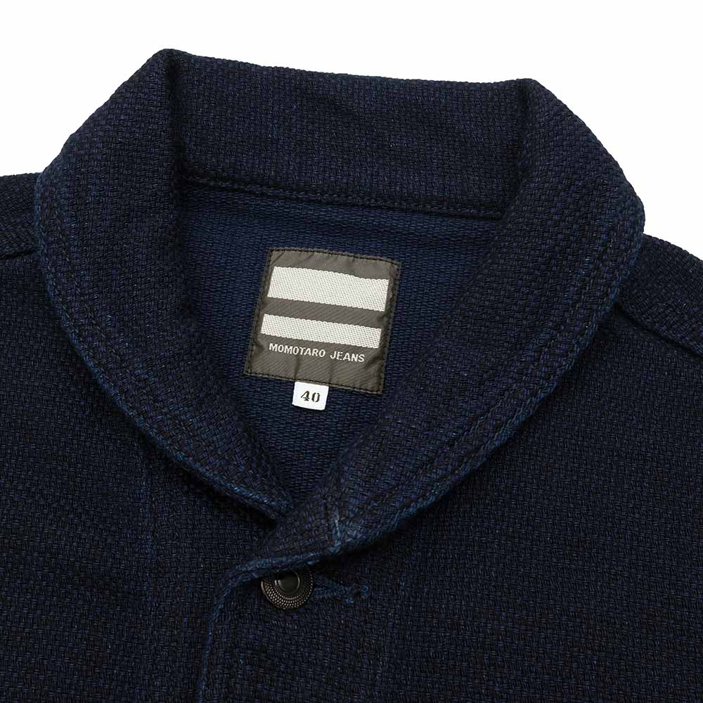 MOMOTARO JEANS - DOBBY USNAVY COVERALL - MZOT0342