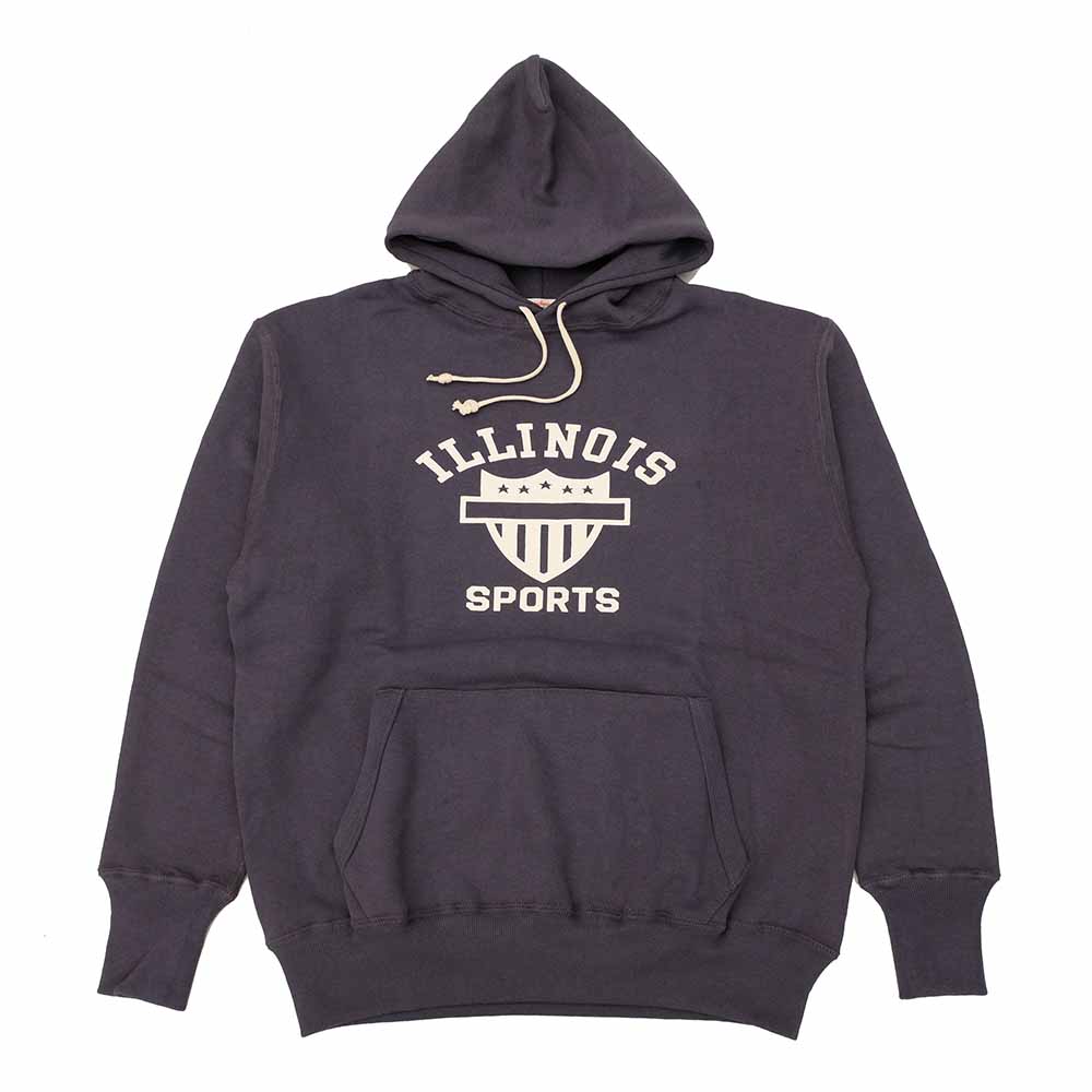 WAREHOUSE - Lot. 450 SET-IN HOODIE - ILLINOIS - 450ILL-25