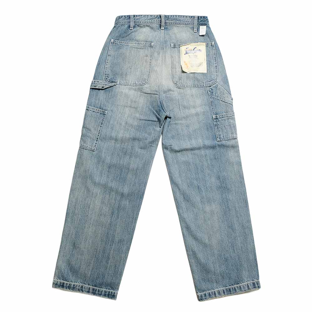 UNIVERSAL OVERALL - PAINTER PANTS - VINTAGE LIGHT WASH - HT2433601-B
