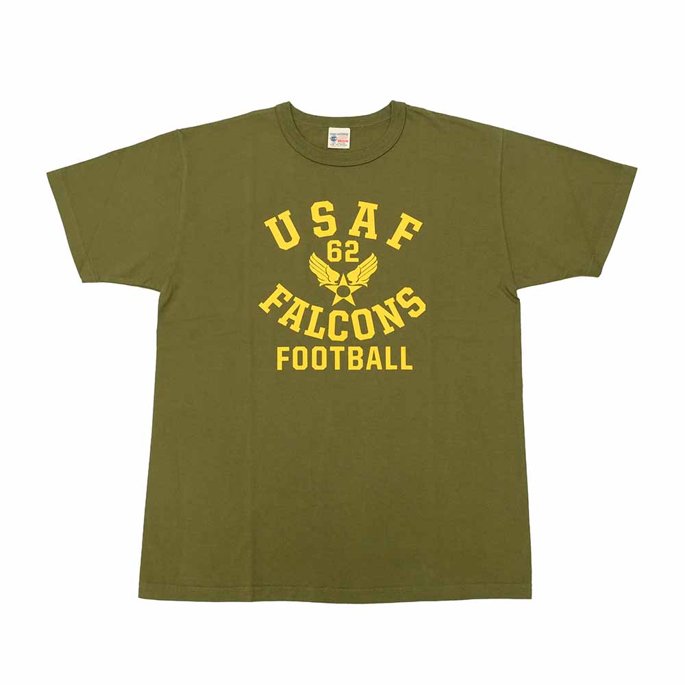 BUZZ RICKSON'S - S/S T-SHIRT - USAF FALCONS - BR79620