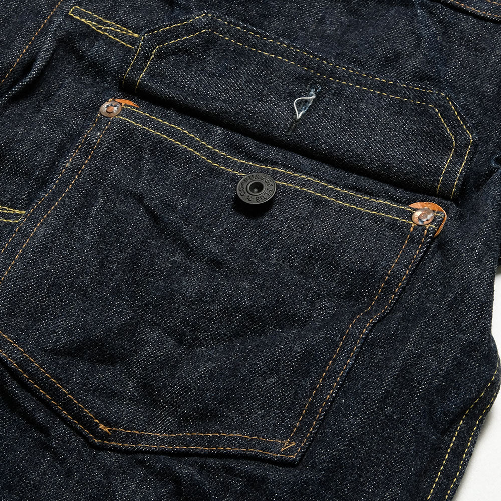 Burgus Plus - Natural Indigo - 1st Type Denim Jacket - 71928-XX