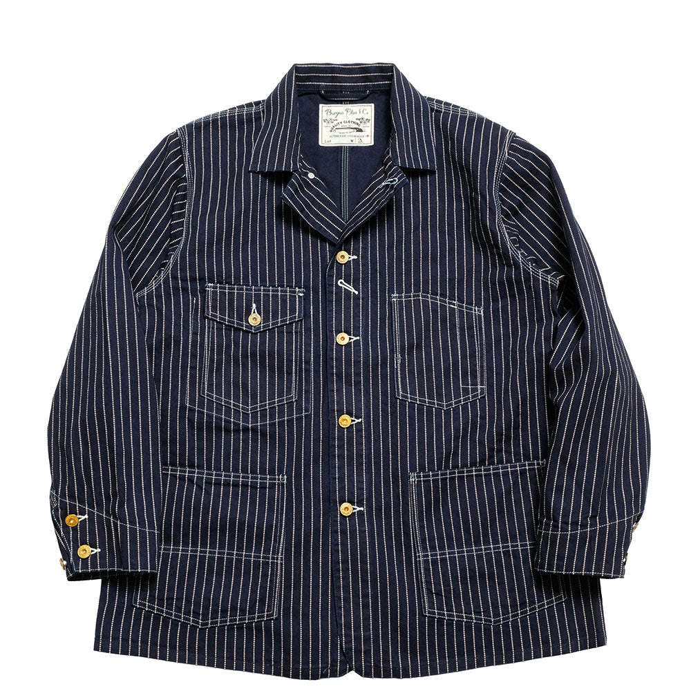 BURGUS PLUS - 12oz. Wabash Stripe Coverall - 72000-WB
