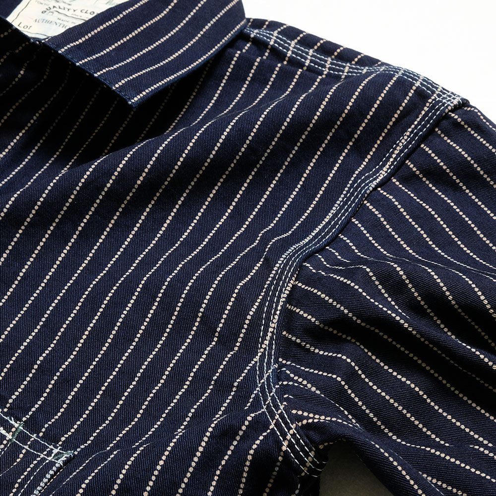 BURGUS PLUS - 12oz. Wabash Stripe Coverall - 72000-WB