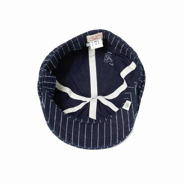 Sugar Cane - Wabash Stripe Applejack Cap - SC02070