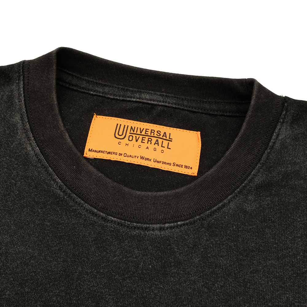 UNIVERSAL OVERALL - CHEMICAL WASH - PRINT TEE - OLD ENGLISH LOGO - U2523210