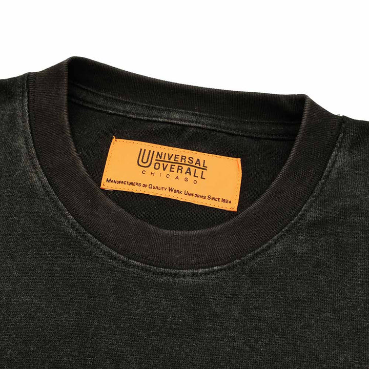 UNIVERSAL OVERALL - CHEMICAL WASH - PRINT TEE - OLD ENGLISH LOGO - U2523210