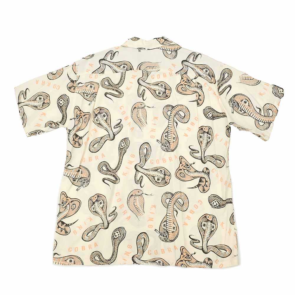 STAR OF HOLLYWOOD x VINCE RAY - HIGH DENSITY RAYON OPEN SHIRT - KING COBRA - SH39488