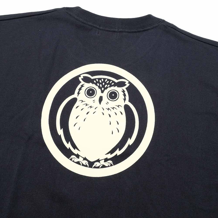 麿紋 - S/S T-SHIRT - フクロウ - FUKURO-M