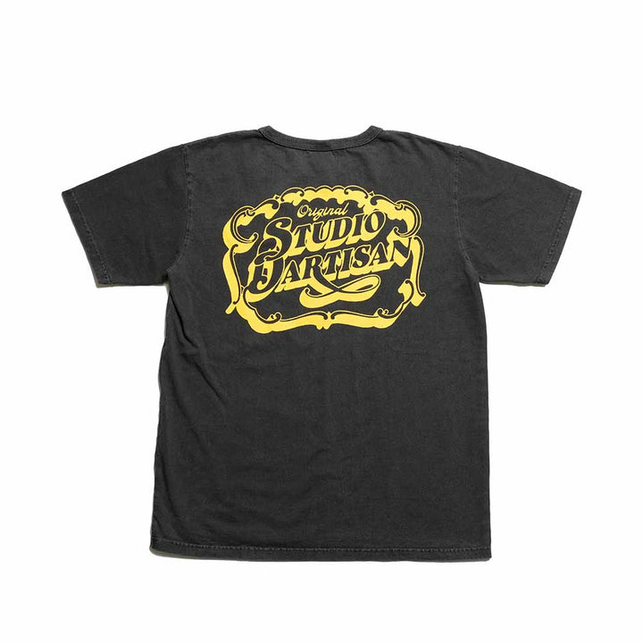 STUDIO D’ARTISAN - USA COTTON T-SHIRT - SURF - 8207A