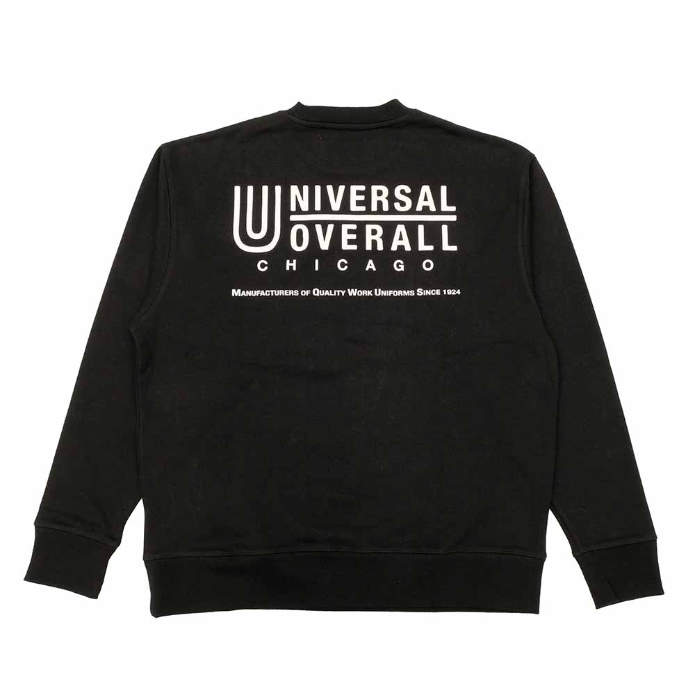 UNIVERSAL OVERALL - Crew Neck Sweatshirt - BACK LOGO - U2533250-E