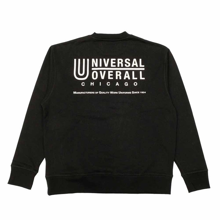 UNIVERSAL OVERALL - Crew Neck Sweatshirt - BACK LOGO - U2533250-E