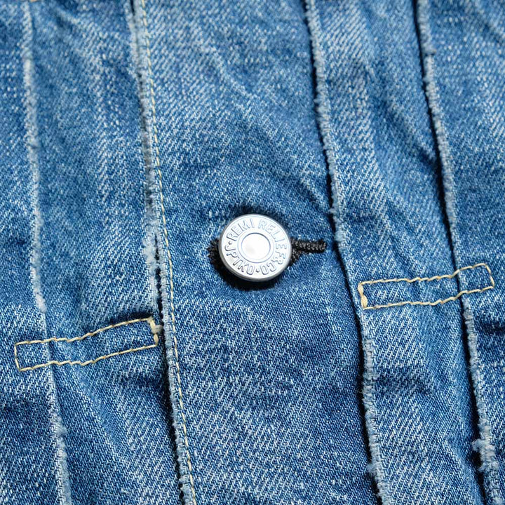 REMI RELIEF - 13oz 1954XX DENIM 2nd JACKET - USED BLUE - RN30389038