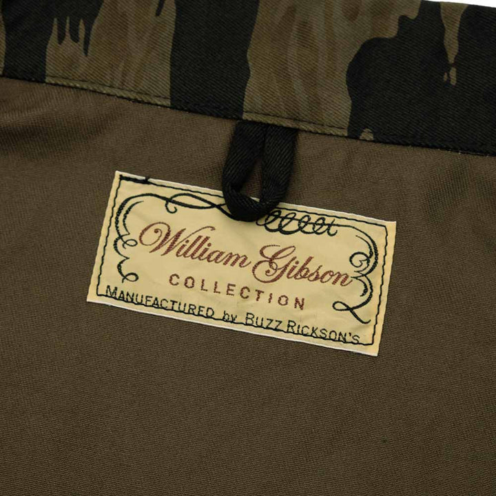 BUZZ RICKSON'S - WILLIAM GIBSON COLLECTION - BLACK TIGER PATTERN JACKET OVER DYE - BR15778