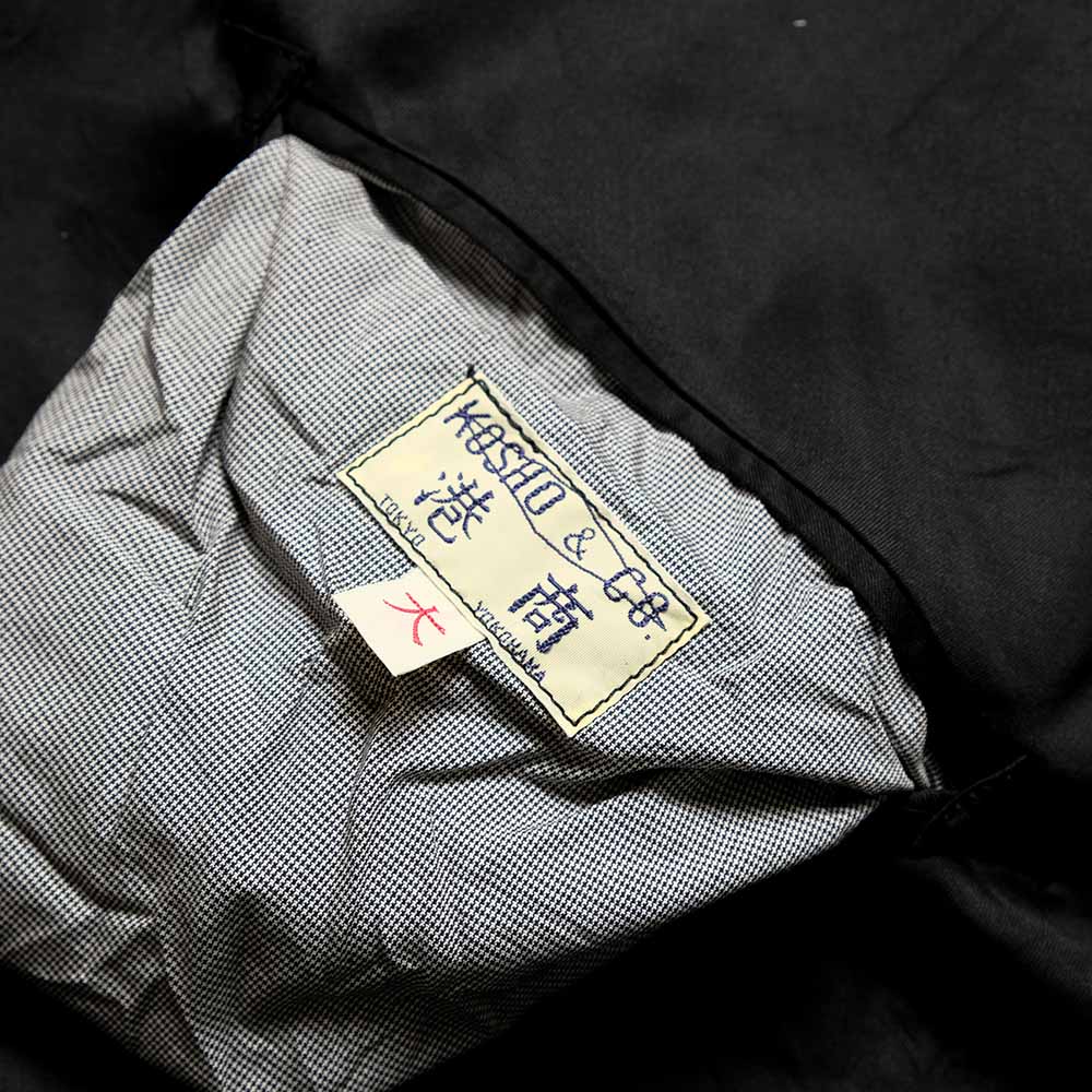 TAILOR TOYO - Acetate Souvenir Jacket - KOSHO ＆ CO. - Special Edition - WHITE TIGER x JAPAN MAP - TT15912-119