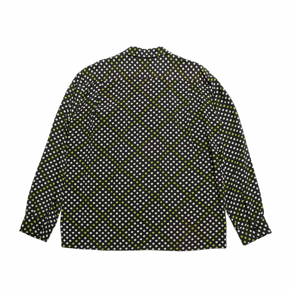 STAR OF HOLLYWOOD - HIGH DENSITY RAYON L/S OPEN SHIRT - POLKA DOT - SH29709