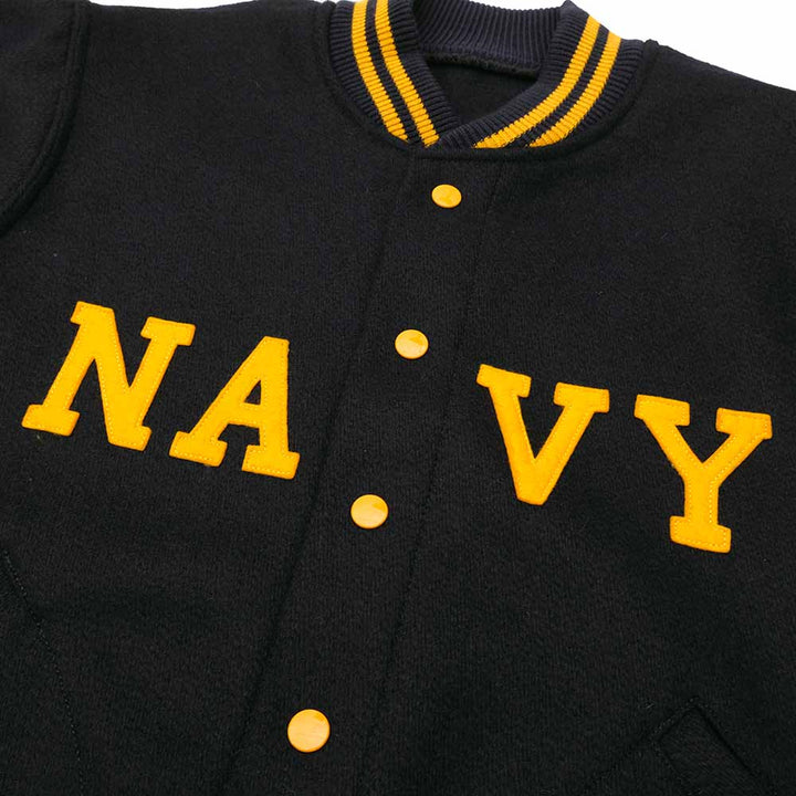 WAREHOUSE - 1950'S NAVY VARSITY JACKET - 2240AP-25