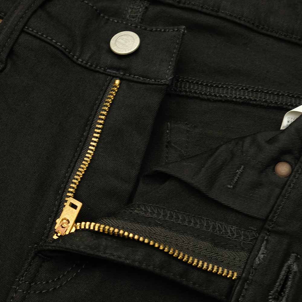 BIG JOHN MADE in JAPAN COMPLETE FREE 305 SKINNY FIT BLACK BJM305F-BK1