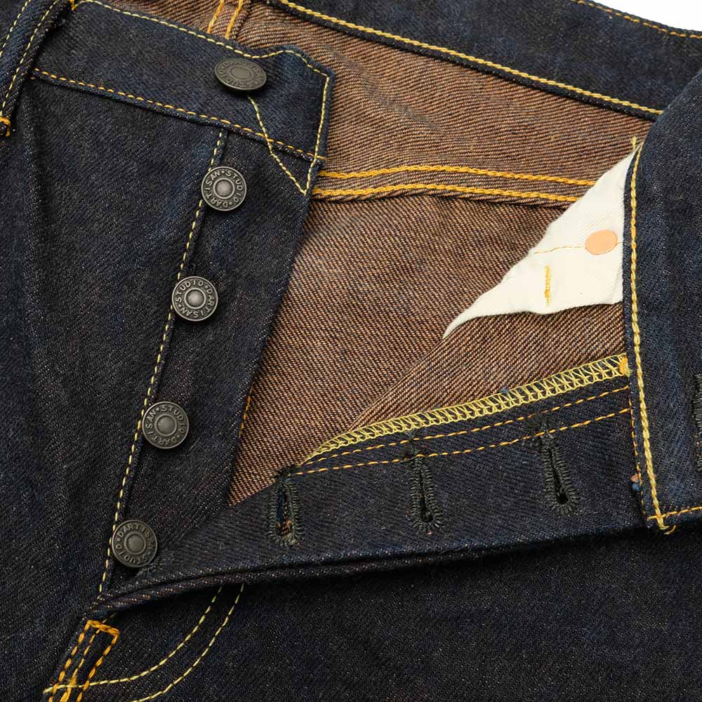 STUDIO D’ARTISAN - 15oz. 藍渋染めジーンズ - D1879