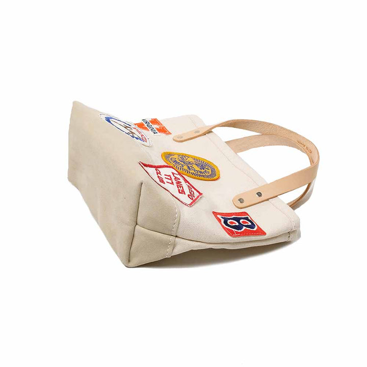 HERITAGE LEATHER CO. - VINTAGE PATCH MINI TOTE - HLC-9213