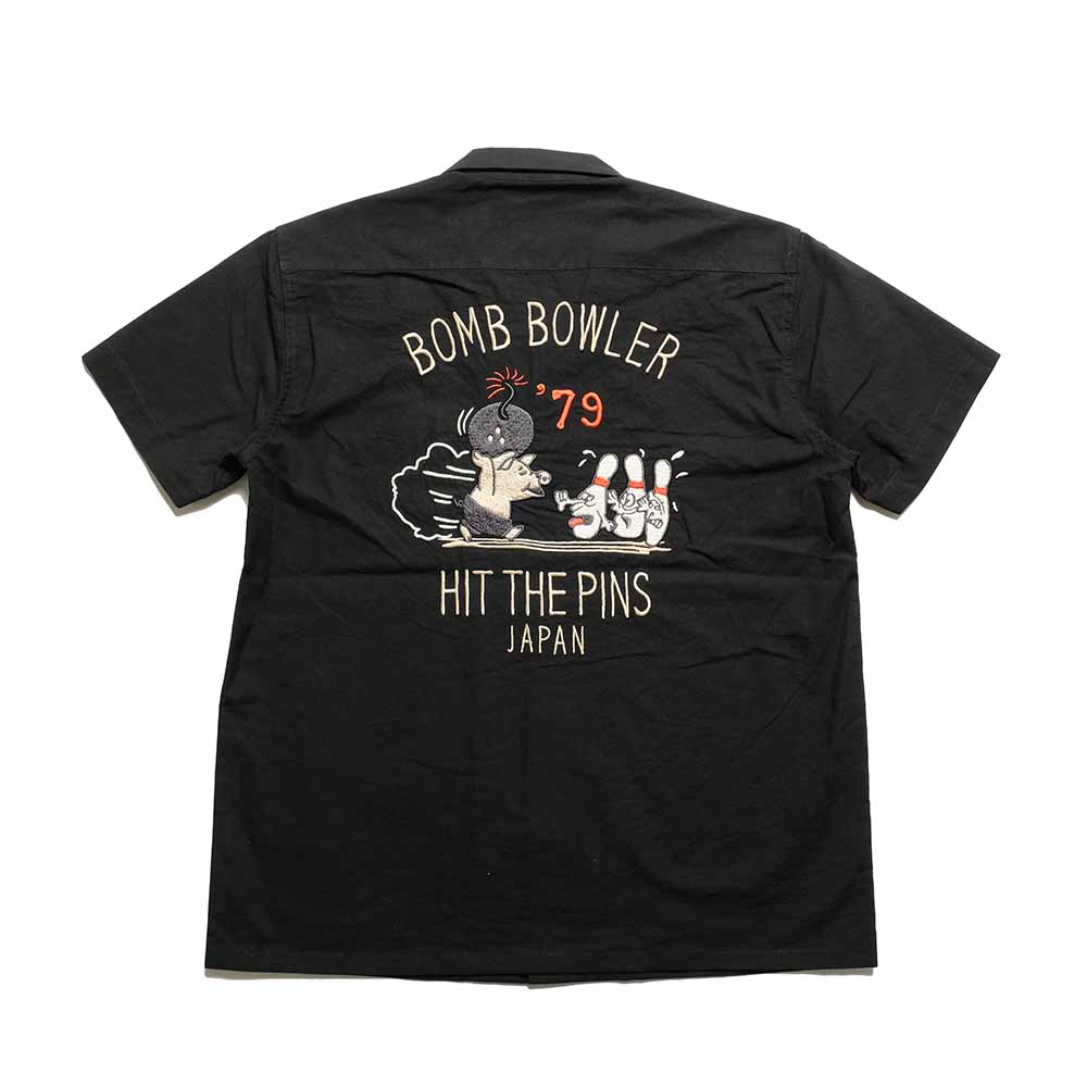 STUDIO D’ARTISAN - BOWLING SHIRT - BOMB BOWLER - 5743