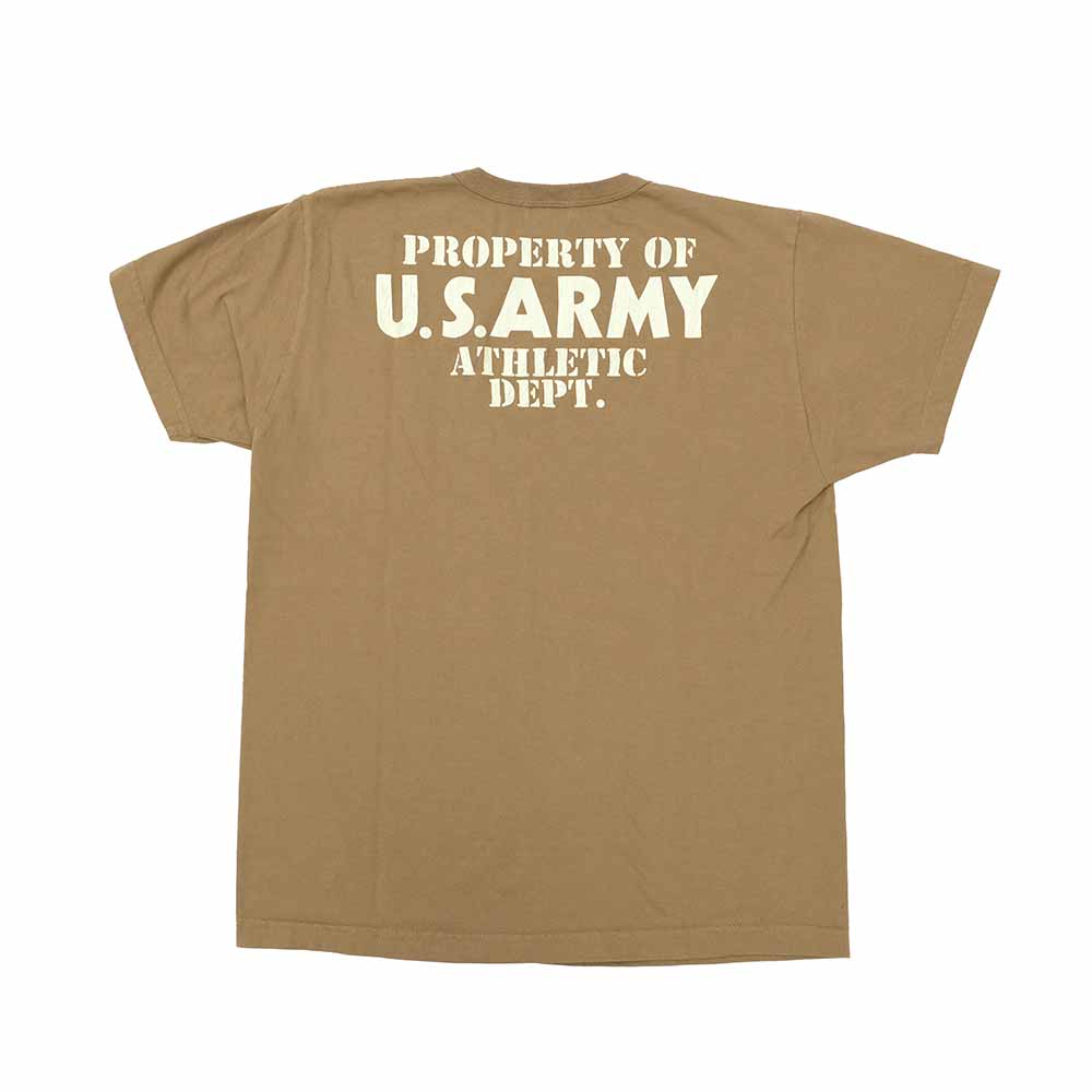BUZZ RICKSON'S - S/S T-SHIRT - U.S. ARMY ATHLETIC DEPT. - BR79348