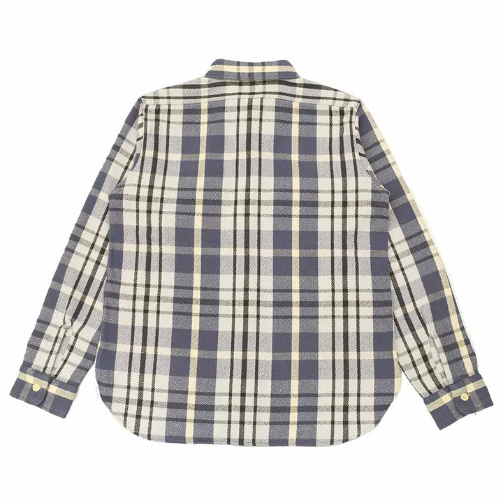 WAREHOUSE - Lot.3104 FLANNEL SHIRTS - C柄 - ONE WASH - WH-3104C24