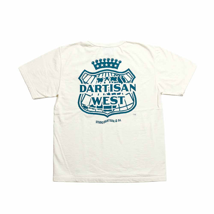 STUDIO D’ARTISAN - TSURI-AMI PRINT TEE - DARTISAN WEST - 8209A