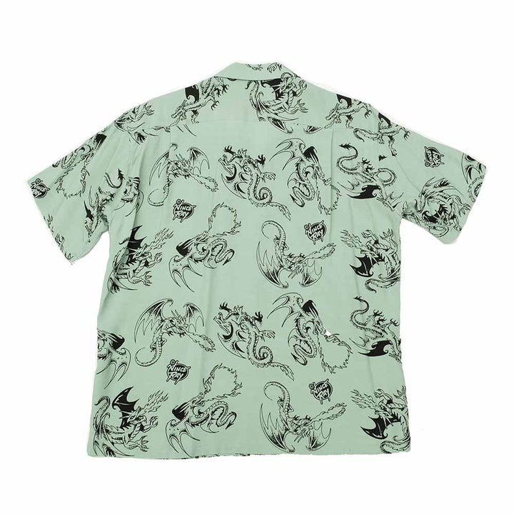 STAR OF HOLLYWOOD × VINCE RAY - HIGH DENSITY RAYON OPEN SHIRT - RETURN OF THE DRAGON - SH39309