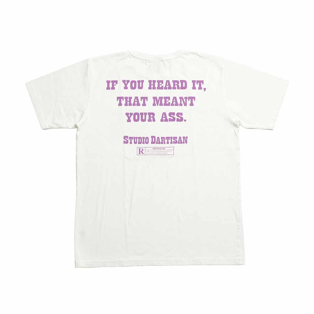 STUDIO D’ARTISAN - USA COTTON T-SHIRT - D'ARTISAN PARODY - 8211A