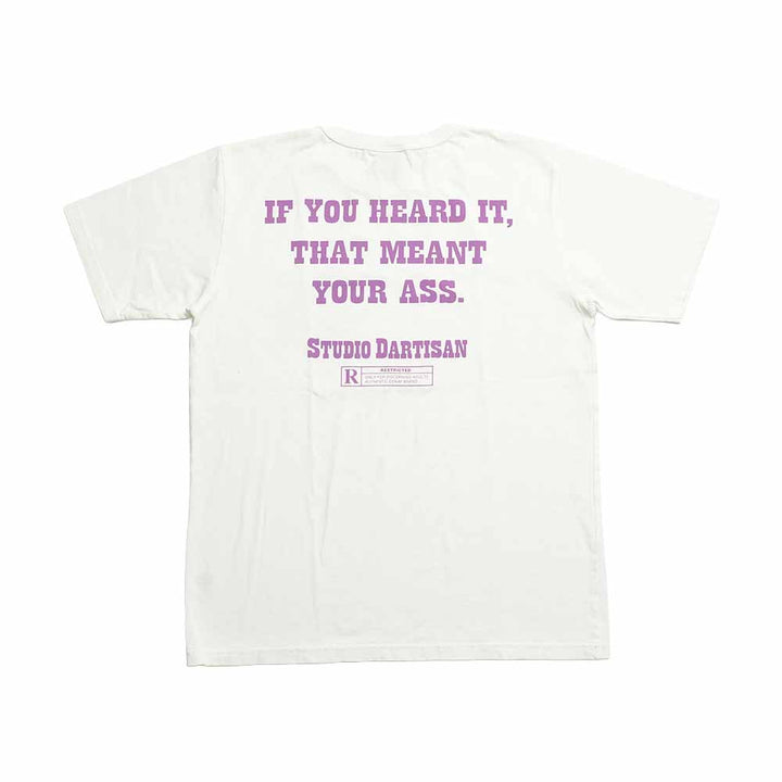 STUDIO D’ARTISAN - USA COTTON T-SHIRT - D'ARTISAN PARODY - 8211A