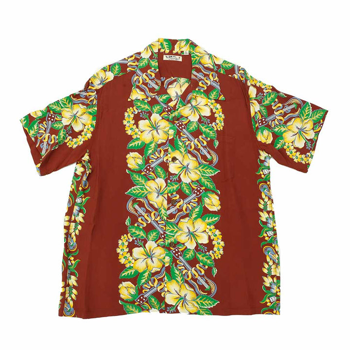 SUN SURF - S/S RAYON HAWAIIAN SHIRT - BLESSING GIFT FROM HAWAII - SS39212