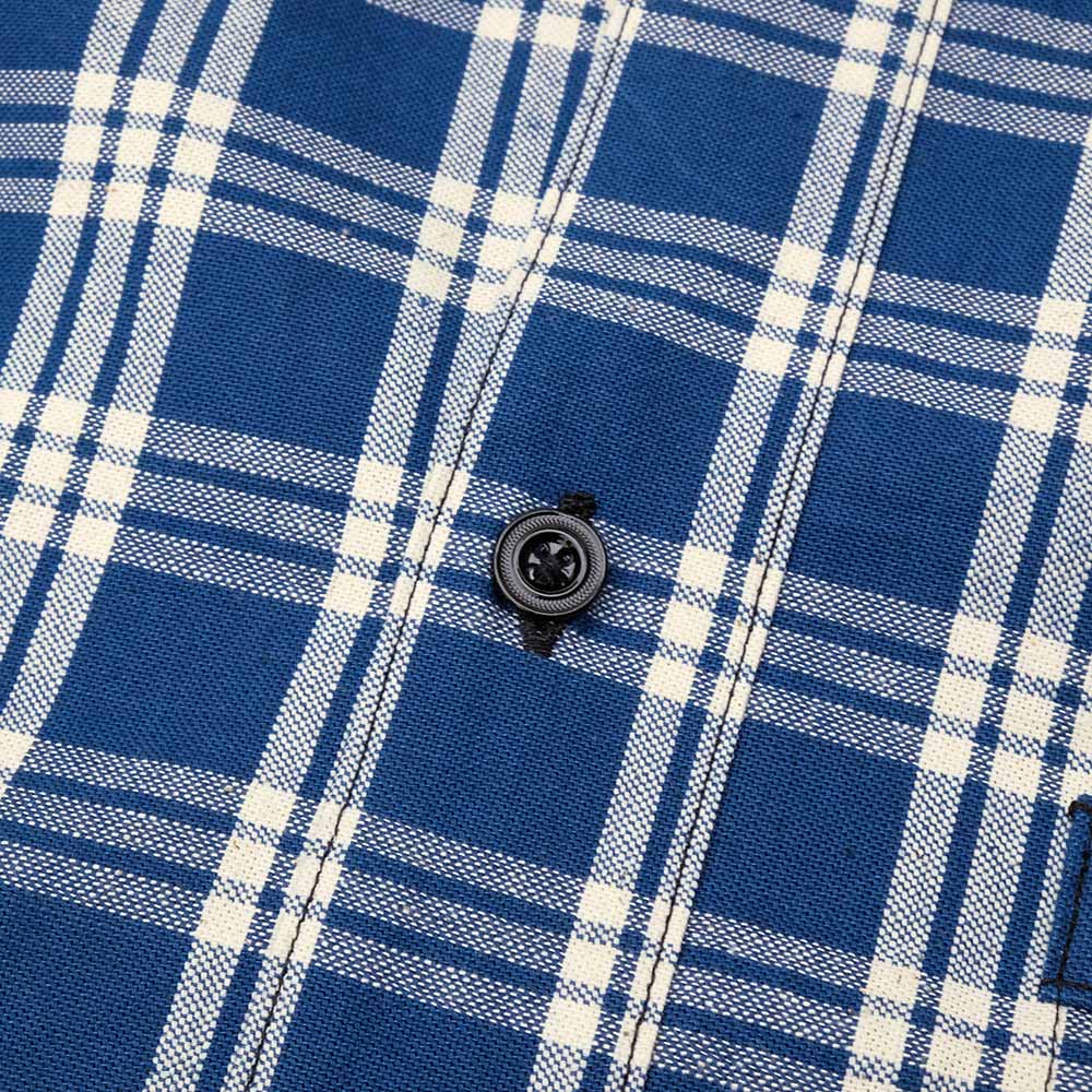 WAREHOUSE - 1900’S WHITE CHECK BLOUSE - 2231-1900-CK