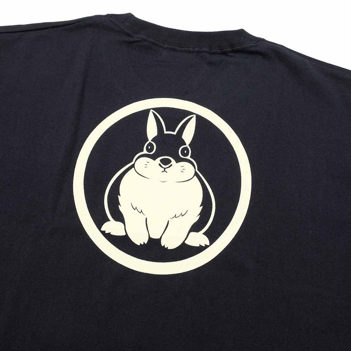 麿紋 - S/S T-SHIRT - ラビット - USAGI-M