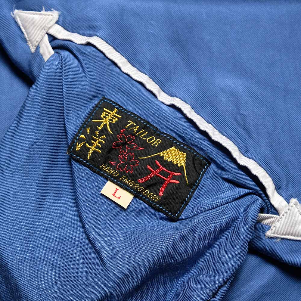 TAILOR TOYO - Acetate Souvenir Jacket - EAGLE ＆ DRAGON x JAPAN MAP - (AGING MODEL) - TT15907-125