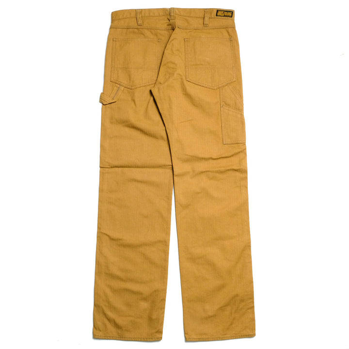 IRON HEART - Sulfur-dyed Herringbone Painter Pants - 831