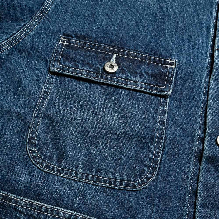 UNIVERSAL OVERALL - COVERALL - VINTAGE DARK WASH - HT2433400-A