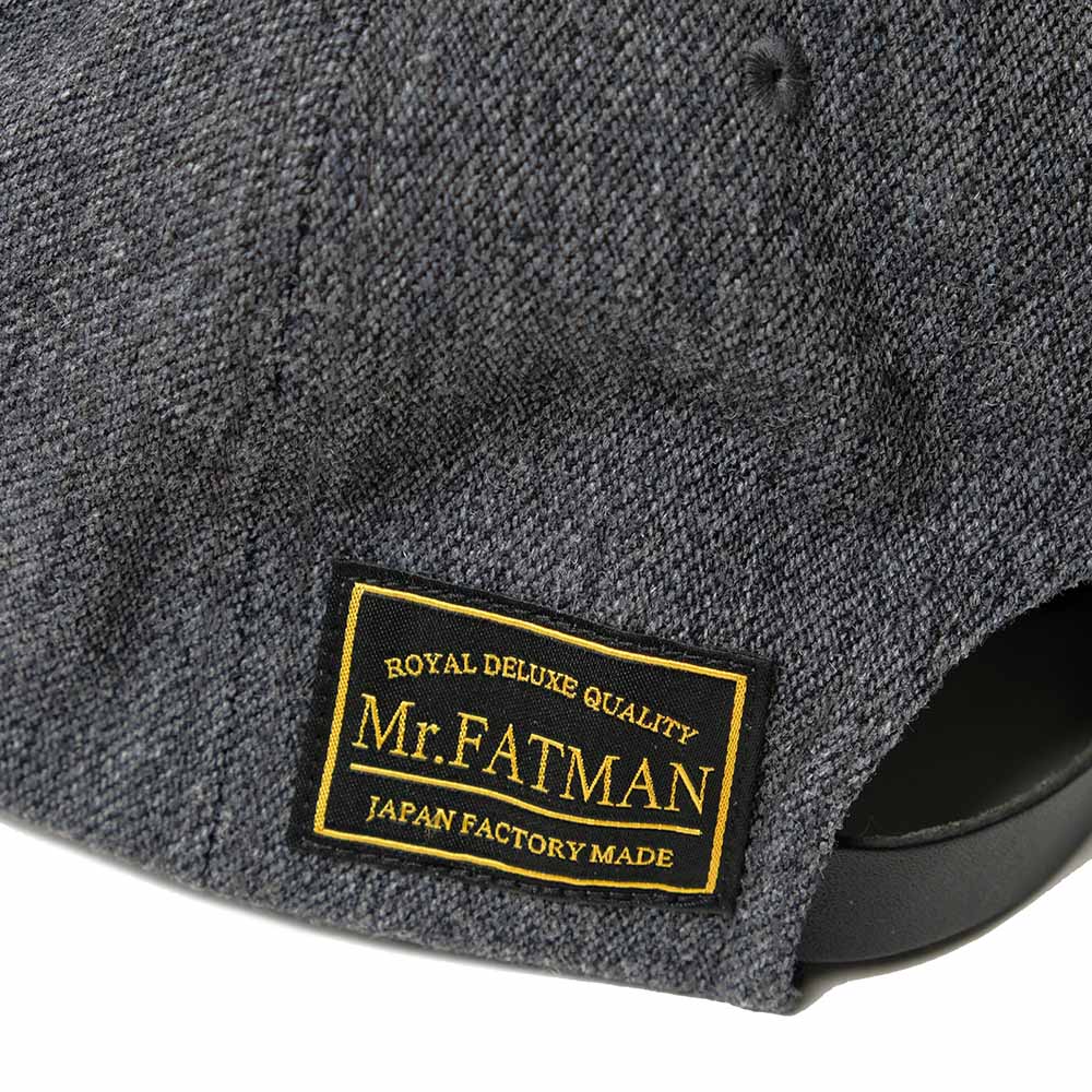 Mr.FATMAN - ARMY TWILL LOGO CAP - 5253004