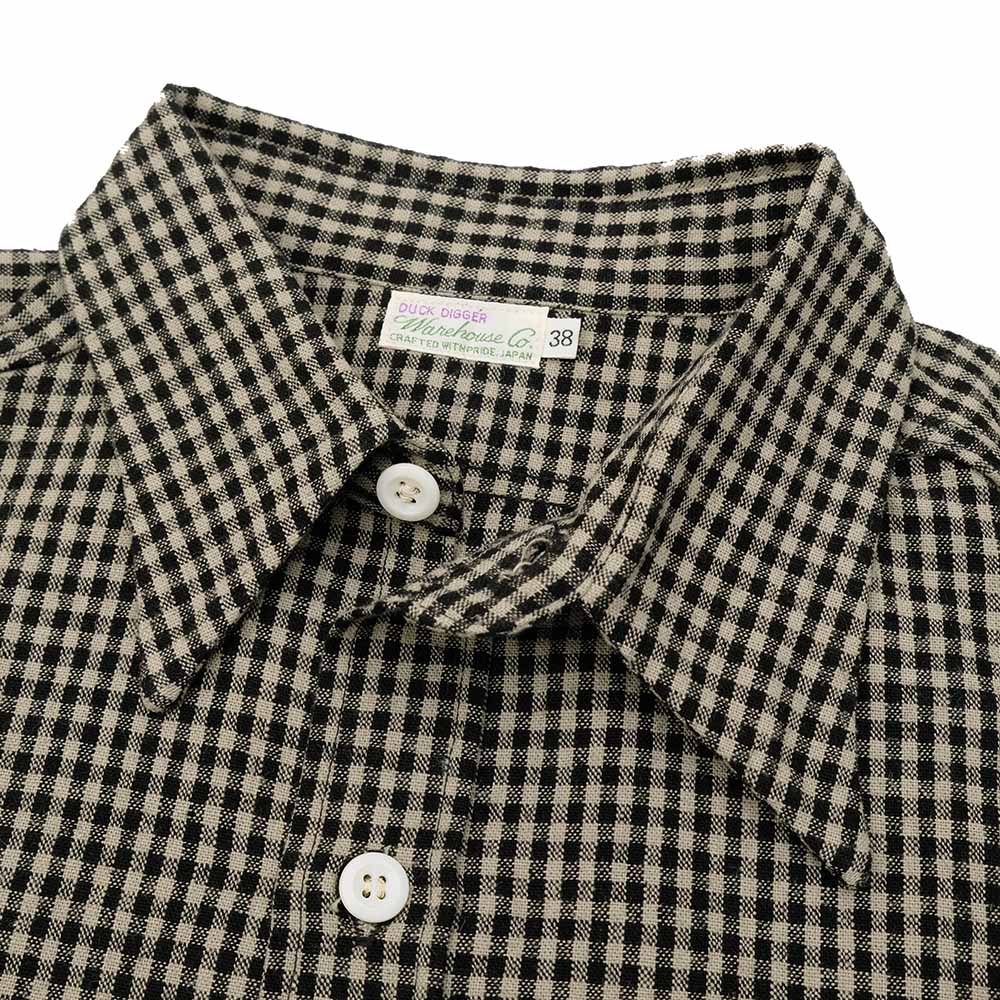 WAREHOUSE - Lot 3055 - LONG SLEEVE CHECK WORK SHIRTS - A柄 - 3055A-25